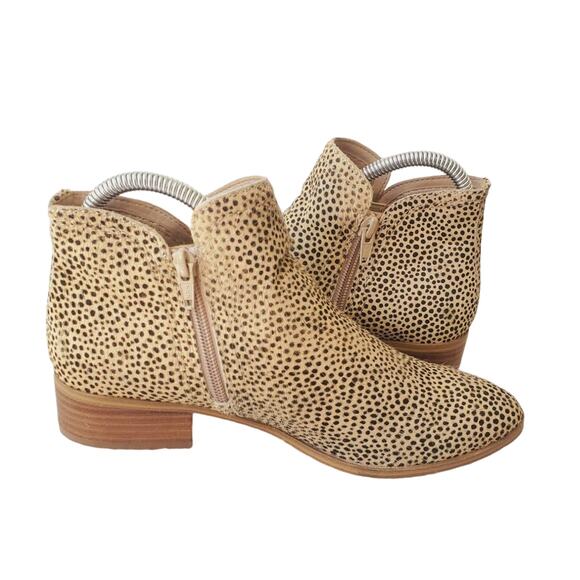 ALDO Kaicien Dotty Cheetah Ankle Boot 7.5 - Picture 5 of 12